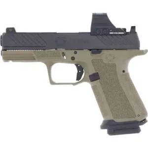 MR920 9MM 4IN BBL - FDE FRAME / BLACK SLIDE - COMBAT SPIRAL UNTHREADED HOLOSUN 507
