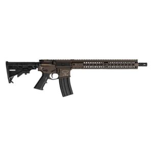 BRIGADE MFG AR RIA 5.56 16IN BBL 15IN RAIL FORGED MIDNIGHT BRONZE 30RD A2 FLASH HIDER