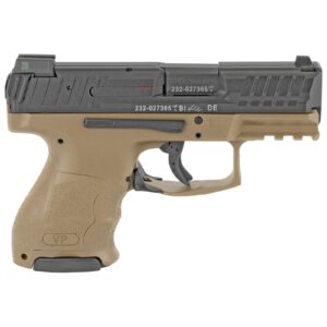 H&K VP9SK HGA 9MM 3.93" BBL FDE NS 3/10RD MAGS