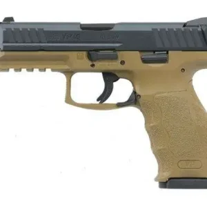 H&K VP9 HGA 9MM 4.09" BBL NS FDE 3/17RD MAGS