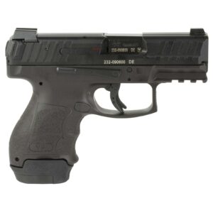 H&K VP9SK-B HGA 9MM 3.39" BBL BLACK NS SUBCOMPACT 1/15 2/12RD MAGS
