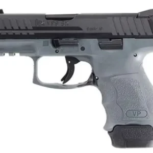 H&K VP9SK HGA 9MM 3.39" BBL GREY NS SUBCOMPACT 1/15 2./12RD MAGS
