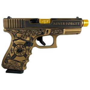Glock 19 Gen 3 Custom "9/11 Tribute" Handgun 9mm Luger 15/rd Magazines (2) 4.6" Barrel USA