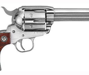 RUGER VAQUERO 357MAG 5.5" FS - S/S HARDWOOD