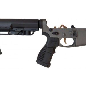 FOSTECH COMPLETE LOWER RECEIVER MULTI CALIBER ECHO-II TRIGGER MINIMALIST STOCK TUNGSTEN