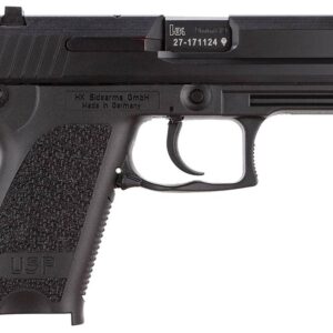 HK 709031A5 USP9C Compact V1 *CA Compliant 9mm Luger 3.58" 10+1 Black Black Polymer Grip