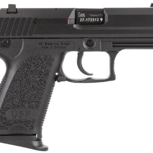 HK M709031A5 USP9C Compact V1 9mm Luger 3.58" 13+1 Black Black Polymer Grip