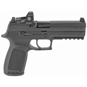 SIG SAUER P320 HGA 9MM 4.7IN BBL NITRON BLK SF CONTRAST MOD POLY GRIP 2 17RD MAG ROMEO1PRO