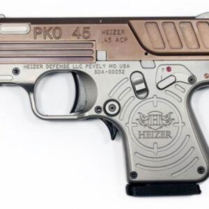 HEIZER POCKET PKO-45 HGA 45ACP SEMI 5 RD GHOST BBLL & SLIDE TRUGLO NS 5RD & 7RD EX MAG