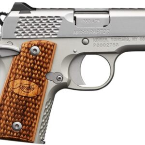 KIMBER MICRO RAPTOR STAINLESS NS .380 ACP 2.75IN BARREL 7RD 3300084