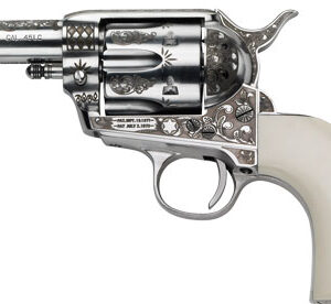 E.M.F. GENERAL PATTON .357MAG 3 1/2" SS ENGRAVED IVORY