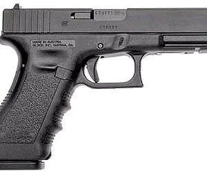 GLOCK 17 G17 HGA 9MM 4.0 IN BBL FS 5LB 2 15RD MAGS NICKEL PLATED ROSE GOLD INSERTS