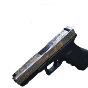 GLOCK 17 G17 HGA 9MM 4.0 IN BBL FS 5LB 2 15RD MAGS NICKEL PLATED EGYPT