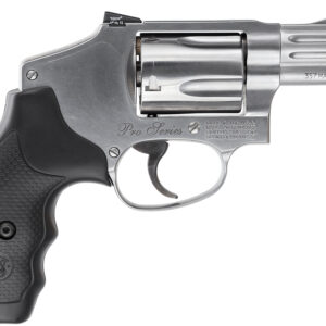 Smith & Wesson 178044 M&P Performance Center 640 J-Frame Frame 357 Mag/38 S&W Spl +P 5rd 2.13" Satin Stainless Steel Barrel, Cylinder & Frame, Black Finger Groove Grip, Concealed Hammer