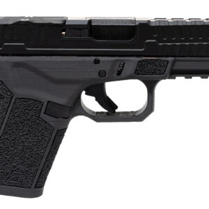 Faxon Firearms FX-19-P-02 FX-19 Patriot Gen 2 Compact Frame 9mm Luger 15+1 Black DLC Match Grade Barrel, Optic Cut/Serrated Slide, Polymer Frame w/Picatinny Rail, Angled Grip