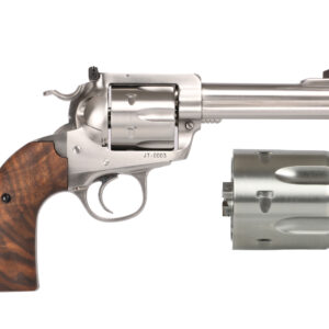 RUGER BISLEY FLATTOP 45 4-5/8" SS/WD