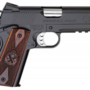 Springfield Armory PX9115L18 1911 Champion Operator Lightweight 45 ACP Single 4" 7+1 Cocobolo Grip Black Armory Kote Carbon Steel Slide