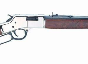HENRY H006S BIG BOY SILVER LEVER ACTION RIFLE RIL 44 MAG/44 SPL 20 IN OCT BBL BLUE/WALNUT 10RD