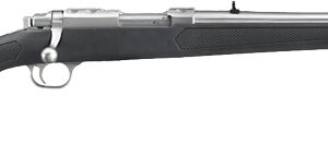 RUGER 77/357 357 MAGNUM - SS SYN W/RINGS  THREADED