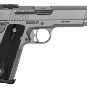 Sig Sauer 1911T9SME 1911 Full Size Match Elite Single 9mm Luger 5" 9+1 Blackwood Grip Stainless Steel