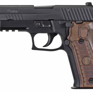 Sig Sauer E26R9SEL P226 Select 9mm Luger Single/Double 4.40" 15+1 Brown G10 Grip NS Black Nitron Stainless Steel Slide
