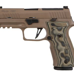 SIG SAUER 320 AXG SCORPION HGA 9MM 3.9IN BBL XR3 OR FDE CKT  3 17RD MAGS HOGUE G10 GRIP FLAT TRIGGER