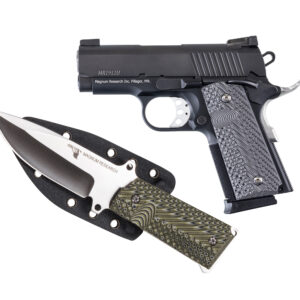 MAGNUM RESEARCH DE 1911 45ACP 3" BK W/KNIFE