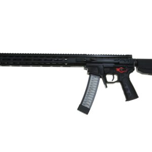 Wraithworks WARSCORP9 Side-charging AR Rifle - Black | 9mm | 16" Barrel | 13" M-LOK Rail | Accepts Scorpion Mags | Installed BSFIII Trigger
