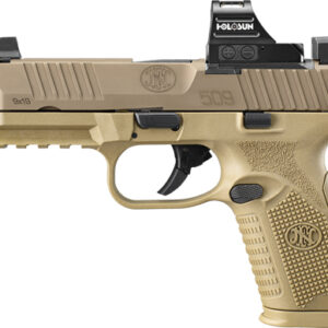 FN 509M TACTICAL 9MM HOLOSUN - 407C 2-10RD MAGS FDE