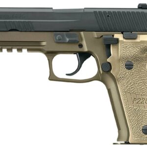 Sig Sauer 22045CPDSCA P220 Full Size Combat *CA Compliant 45 ACP Single/Double 4.40" 10+1 Flat Dark Earth Polymer Grip Black Nitron Stainless Steel Slide