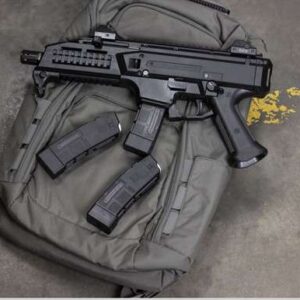 CZ SCORPION EVO 3 S1 HGA 9MM 7.75  BBL 1/2X28 FLASH CAN BLK 3/20RD MAGS W BACKPACK