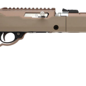 Tactical Solutions ATDQSBBFDE X-Ring Takedown VR 22 LR Caliber with 10+1 Capacity, 16.50" Barrel, Quicksand Metal Finish & Fixed Magpul Backpacker Flat Dark Earth Stock Right Hand (Full Size)