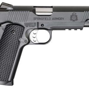 SPRINGFIELD 1911-A1 LOADED OPERATOR HGA 45 AUTO 5 IN BBL BLK G10 GRIPS W/RANGE BAG 2/MAG
