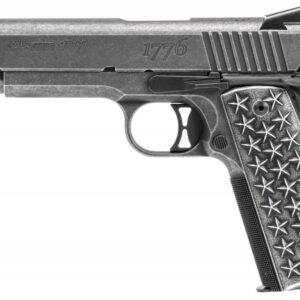 Sig Sauer 1911T45WTP 1911 We The People 45 ACP Single 5" 7+1 Distressed Aluminum Grip Distressed Stainless Steel Slide