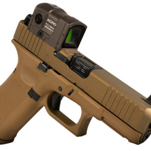Glock PA455S204N45FDE G47 Gen5 MOS Compact Frame 45 ACP 17+1 4.49" Black GMB Barrel MOS Cut/Serrated Steel Slide Polymer Frame w/Picatinny Rail Ambidextrous