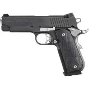 SIG SAUER 1911 NIGHTMARE HGA 45 AUTO 4.2IN BBL SAO FASTBACK BLACK SIGLITE BLACK G10 GRIP 2-8RD MAGS