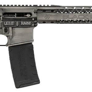 Black Rain Ordnance BROFUSIONTB Spec15 Fusion 5.56x45mm NATO 30+1 16", Titanium Battleworn, 12" M-LOK, MFT EPG16 Grip/Minimalist Stock