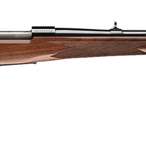 Winchester Repeating Arms 535205136 Model 70 Alaskan Full Size 338 Win Mag 3+1 25" Brushed Polish Blued Sporter Barrel, Steel Receiver, Satin Walnut Monte Carlo Stock