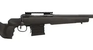 SAVAGE RIB 10 GRS 6.5 CREEDMOOR 24" THRD HBAR 1PC RAIL BLACK ADJ GRS STOCK 10RD DBM