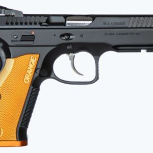 CZ SHADOW 2 ORANGE HGA 9MM 4.89 IN BBL BLK FRAME ORANGE GRIPS FO FRONT SGHT HAJO REAR SGHT 3/17RD