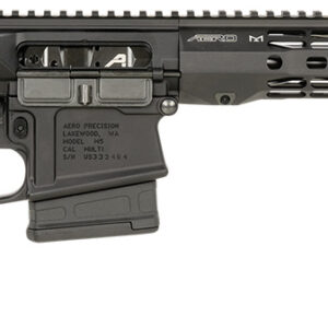 Aero Precision APCR650044 M5  308 Win 10+1 16" Mid-Length, Black, 15" R-ONE M-LOK Handguard, Magpul Grip/SL-S Stock, Ambi Charging Handle/Safety