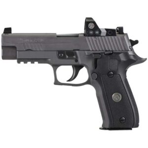 SIG SAUER P226 HGA 9MM 4.4IN BBL LEGION GRAY  DASA XR3 BLK G10 GRIP 3 10RD MAG ROMEO1PRO