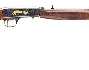 Browning 021003102 SA-22 Takedown 22 LR 10+1 19.30" Polished Blued/ 19.30" Light Sporter Barrel, Satin Gray Engraved with 24K Gold Receiver, Gloss American Walnut Stock, Right Hand