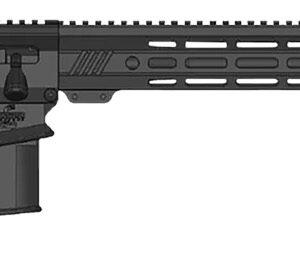 Bushmaster 0110002BLK BA30  6.5 Creedmoor 10+1 18" Black Threaded Barrel, Black Hard Coat Anodized 14" M-LOK Handguard, Black Chassis Aluminum Folding Stock, AR Style Grip, Ambidextrous