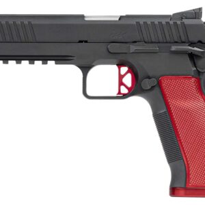 DAN WESSON DWX HGA 40S&W 5IN BBL BLK RED GRIPS LIGHT RAIL FO FRONT SGHT 15RD MAG