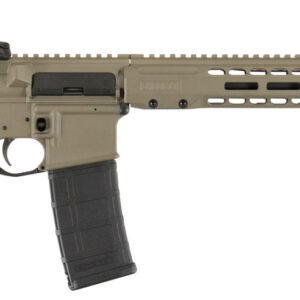 Barrett 17123 REC7 DI Carbine 5.56x45mm NATO 16" 30+1, FDE Rec, Black 6 Position Stock & Grip, Includes Flip-Up Sights