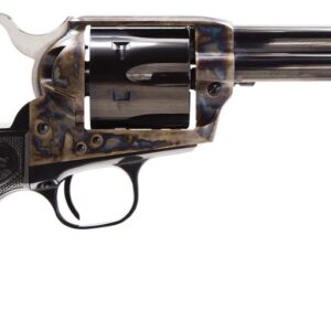 Colt Mfg P1640 Single Action Army Peacemaker 357 Mag 6 Shot 4.75" Blued Barrel & Cylinder, Color Case Hardened Frame, Black Polymer Grip