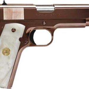 COLT GOVERNMENT 38 SUPER 5" - 9RD POLISHED ROSE GOLD (TALO)