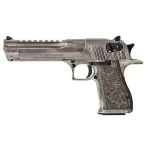 MAG RESEARCH HGA 50AE 6" BBL WHITE MAT DISTRESSED CERAKOTE 7/RD MAGS ISRAEL DESERT EAGLE