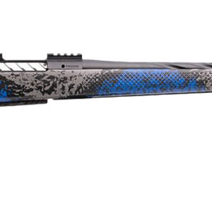 Seekins Precision 0011710325-F Havak PH3 6.5 PRC 24" Black Fluted Threaded Barrel, Black Picatinny Rail Steel Receiver, Adj Cheek Riser Glacier Shadow Synthetic Stock